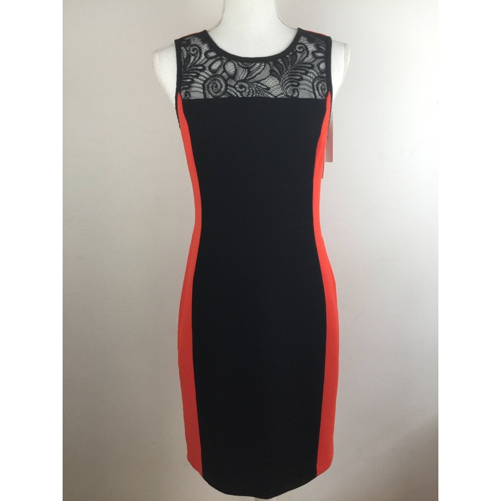 Yoana Baraschi Rouge/Black Women's Dress, Size 4